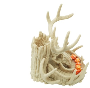 Башня для игры в кости с черепом лося - Stratation Design Elk's Spirit Dice Tower