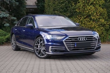 Audi A8 D5 Sedan Facelifting 3.0 55 TFSI 340KM 2022 Audi A8 Bezwypadkowy Quattro 55 TFSI Kamery ACC klima 4stref FV23, zdjęcie 1