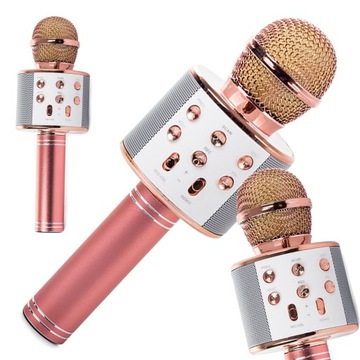 MIKROFON BEZPRZEWODOWY BLUETOOTH GŁOŚNIK KARAOKE