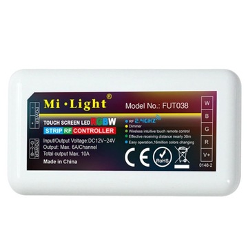 STEROWNIK MILIGHT FUT038 TAŚM LED RGBW STREFY WIFI