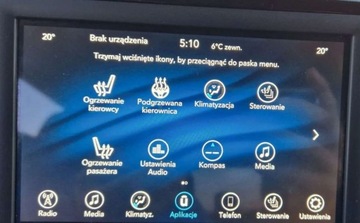 Chrysler Pacifica II 3.6 V6 291KM 2020 Chrysler Pacifica 3.6 V6 291KM Skora LED El. DrzwiKlapa 3.6 Benzyna 291KM, zdjęcie 11