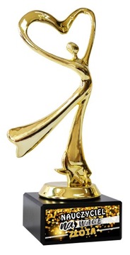 Statuetka SERCE Dzień NAUCZYCIELA M2