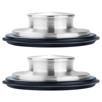 UTYLIZATOR ODPADÓW ZLEWU KUCHENNEGO ZATYCZKA ODPŁYWU POKRYWA UTYLIZATORA 8X8CM 2 SZT