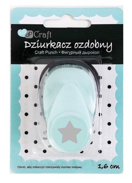 Dziurkacz ozdobny 1,6cm gwiazda (JCDZ-105-019)