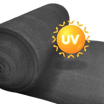 ЗАТЕНИВАЮЩАЯ СЕТКА МАСКИРОВОЧНАЯ 90% ЗАБОР 1,5х10м + ЗАЖИМЫ СЕРЫЕ