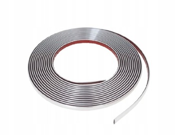 Listwa dekoracyjna, chrom, 9mm x 8m