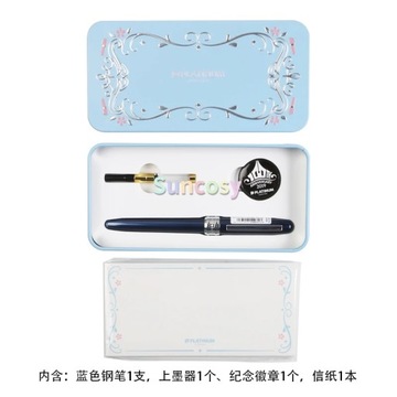 Platinum PGB-1000 Fountain Pen, Iridium Gold Pen, Calligraphy Pen, Old