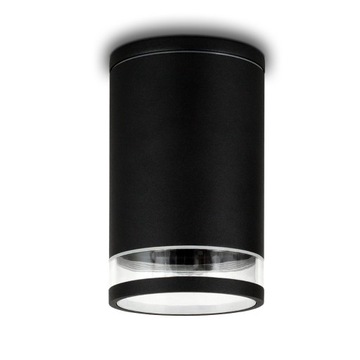 DUŻA TUBA NATYNKOWA LAMPA SUFITOWA ZEWNĘTRZNA ŁAZIENKA LED GU10 IP44
