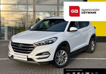 Hyundai Tucson III SUV 1.6 GDI 132KM 2016 Hyundai Tucson 1.6 GDI 132KM Go Kamera Nawigacja SalonPL Historia serwisow