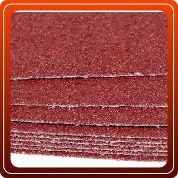 5x НАЛИЧНАЯ БУМАГА Лист на холсте Для разглаживания 230x280мм P240