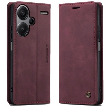 Etui do Redmi Note 13 Pro Plus 5G PORTFELOWE SKÓRZANE ZAMYKANE NA KLAPKĘ