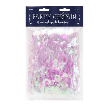 Штора PARTY, переливающаяся, на ДВЕРЬ