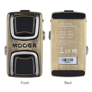 MOOER The Wahter Wah Давление на педаль эффектов для гитары