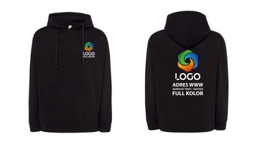 Bluza robocza z kapturem z własnym nadrukiem logo