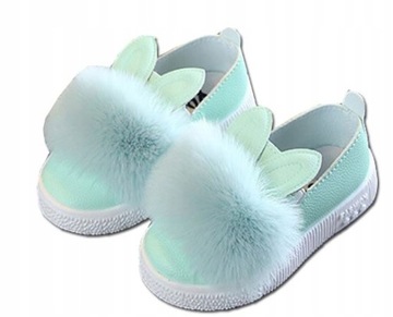 SPORTOWE BUCIKI SNEAKERSY KRÓLIKI USZY 22 13.5 CM