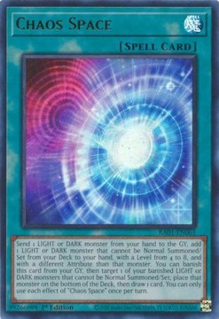 Yu-Gi-Oh! TCG: Chaos Space (V.2) (RA01)