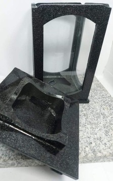 СВЕТИЛЬНИК L3 / МИКС / СМОЛА - ЧЕРНАЯ И ЗОЛОТАЯ / 2 сорт / ЦВЕТОК - ВЕРХНЯЯ / 1 ШТ.