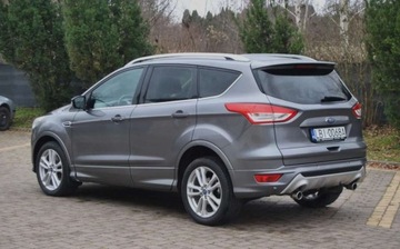 Ford Kuga II SUV 2.0 Duratorq TDCi 140KM 2014 Ford Kuga GWARANCJA, 2.0 Diesel, 4x4, Xenon, Pol skora, Asystent parkowani, zdjęcie 3