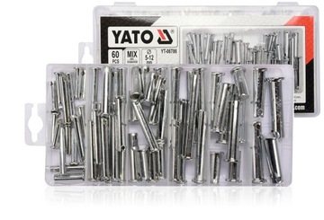 НАБОР ПИН С ГОЛОВКОЙ И ОТВЕРСТИЕМ 60 ШТ.