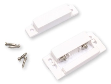 Czujnik drzwiowy kontaktron HO-03 biały