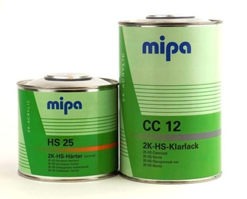 MIPA LAKIER BEZBARWNY CC12 1L+HS 25 1,5L KPL