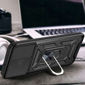 Чехол для Moto G04/G24/G24 Power, CAMSHIELD RING ARMOR CASE