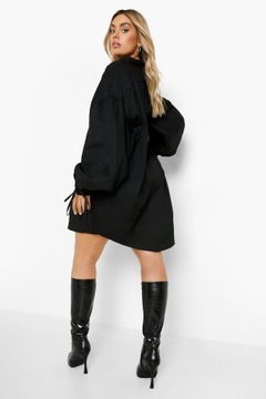 BOOHOO KOSZULOWA SUKIENKA OVERSIZE PP2 NG2__46