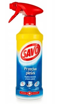 PREPARAT W SPRAYU DO LIKWIDACJI GRZYBÓW NALOTÓW I PLEŚNI SKUTECZNY SAVO