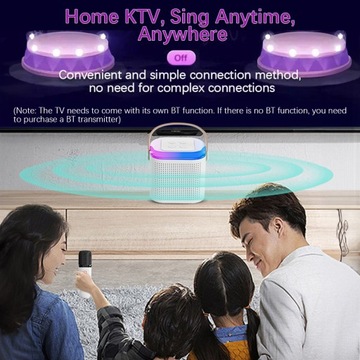 Mini Karaoke Machine Portable Microphone Sound