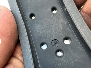 ORIGINÁLNÍ VRSTVA  VW NA PEDÁLY GOLF 7 VII 8 VIII A3 8V 8Y DSG AUTOMAT