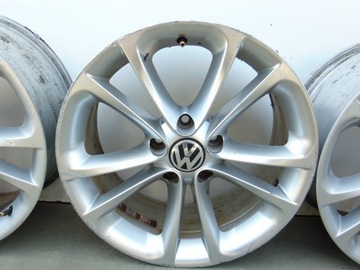 4X ALU RÁFKY RÁFKY 5X112 17 ET41 GOLF VI PASSAT CC