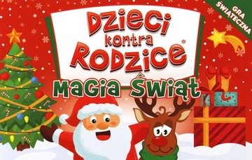DZIECI KONTRA RODZICE MAGIA ŚWIĄT GRA PLANSZOWA 6+