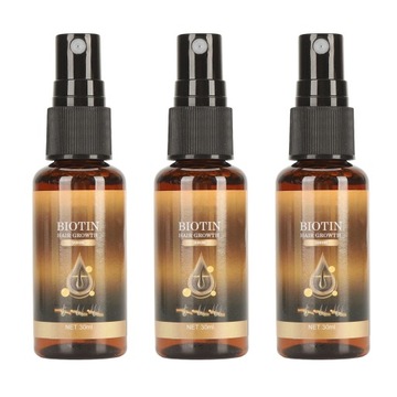 3 шт. СПРЕЙ ДЛЯ РОСТА ВОЛОС С БИОТИНОМ ДЛЯ ВОССТАНОВЛЕНИЯ ГОЛСТЫХ ВОЛОС 8X