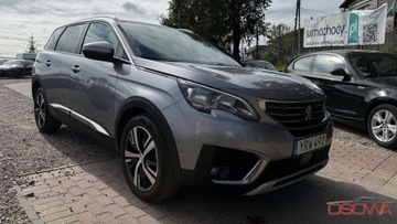 Peugeot 5008 II Crossover 1.6 BlueHDI 120KM 2017 Peugeot 5008 1.6 hdi Automat 7 osob. Ledy pol skory Navi kamera zamiana g, zdjęcie 3