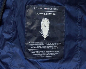 98 # TOMMY HILFIGER # MODNA ZIMOWA MĘSKA KURTKA S