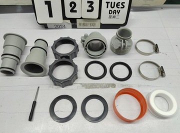 4 SZT ADAPTER WĘŻA BASENOWEGO DO FILTRA POMPY GŁĘBINOWEJ INTEX