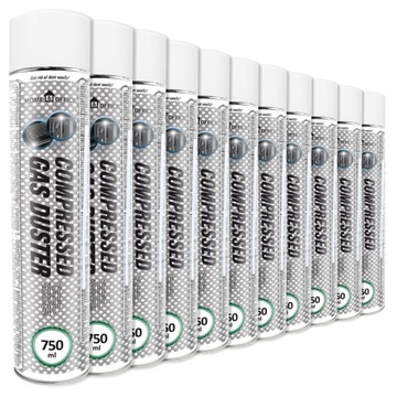 11x ТРУБКА ДЛЯ СЖАТОГО ВОЗДУХА AAB, 750 мл, 15 см