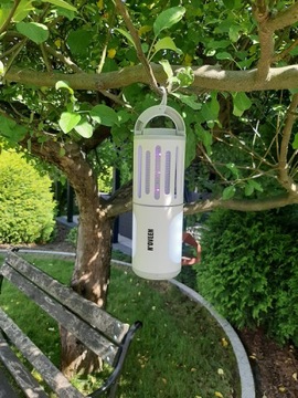 ИНСЕКТИЦИДНАЯ ЛАМПА ДЛЯ ПАЛАТКИ 2В1 СВЕТОДИОДНЫЙ ФОНАРЬ НА АККУМУЛЯТОРЕ НАСЕКОМО КОМАР ЛАПА