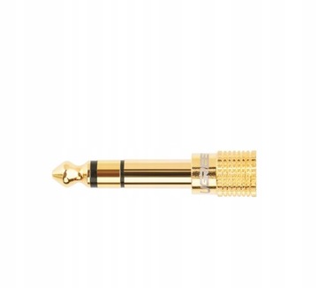 Переходник-переходник Ugreen с мини-джек 3,5 мм на джек 6,3 мм золотой (20503)