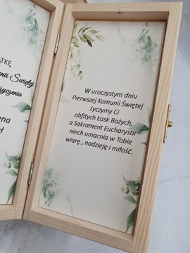 Сувенир к Первому Причастию - ПОДАРОК, Денежная шкатулка