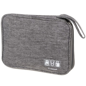 Duży Organizer Podróżny na Kable Ładowarki Przewody do Kabli Etui + Uchwyt