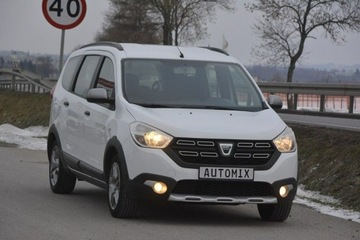 Dacia Lodgy Minivan Facelifting 1.2 TCe 115KM 2017 Dacia Lodgy 1.2 TCe nawi doinwestowany gwarancja, zdjęcie 13