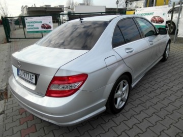 Mercedes Klasa C W204 Limuzyna 1.8 200 K 184KM 2008 Mercedes-Benz Klasa C AMG Avantgarde Kompressor Doinwestowany 1.8 Benzyna, zdjęcie 8