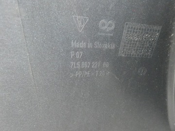 NÁRAZNÍK PORSCHE CAYENNE 7L FACELIFT