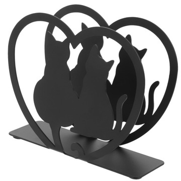 Салфетница металлическая Лепка кота Декоративная