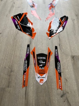 KTM EXC EXC-F XC-W 17-19 шпон из Италии CORE CUBAMOTO