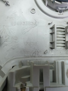 LAMPA OSVĚTLENÍ KABINY POLSTROVÁNÍ PEUGEOT OE 9648338377