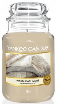 YANKEE CANDLE Warm Cashmere ŚWIECA 623g duża