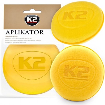 K2 - APLIKATOR GĄBKA POLERSKA DO NAKŁADANIA WOSKU 100MM
