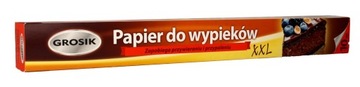 GROSIK PAPIER D/WYPIEKÓW XXL 35CM 10M